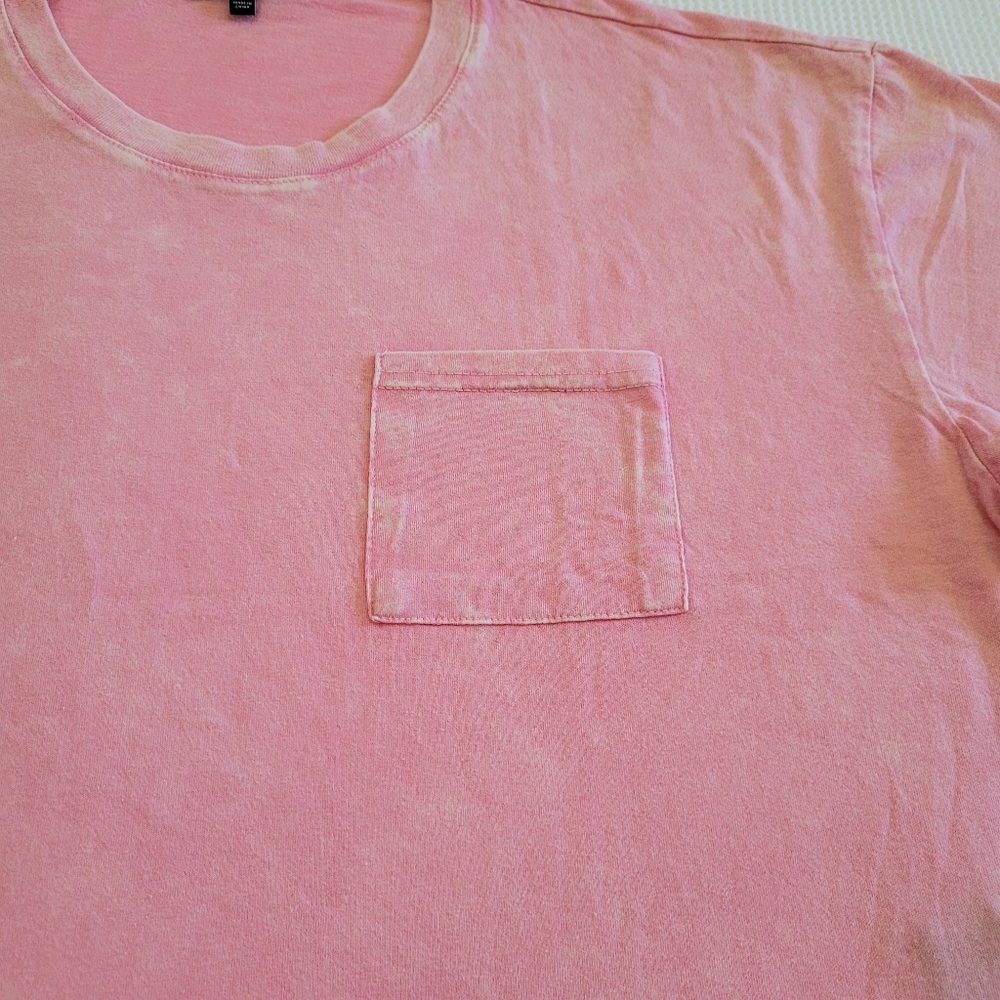 7 For All Mankind Pink💗 Stonewashed Tee - NWT - Picture 5 of 12